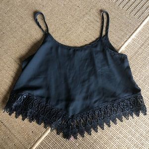 Sheer crop tank